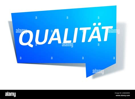 Qualitaet hi-res stock photography and images - Alamy