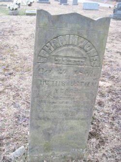 Ephraim Jones M Morial Find A Grave