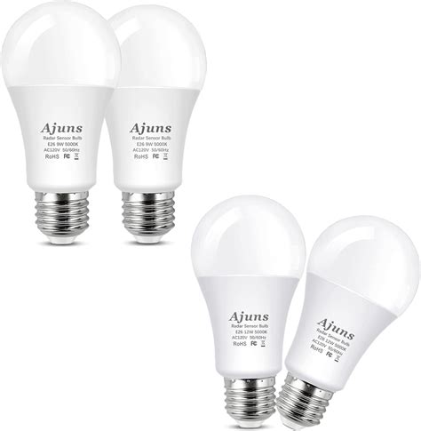 Radar Motion Sensor Led Light Bulbs Dusk To Dawn Radar Motion