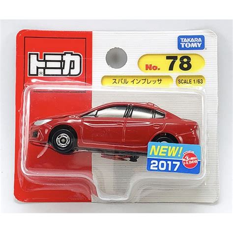 秉田屋現貨 日版 Tomica 多美 Takara Tomy 78 Subaru 速霸陸 Impreza 蝦皮購物