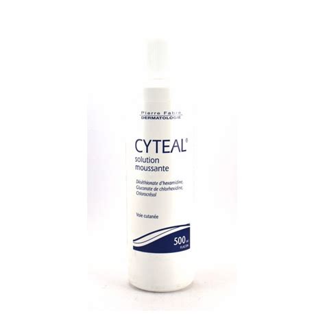 Cyteal antiseptic foaming solution, dermal usage, 500ml. pierre fabre