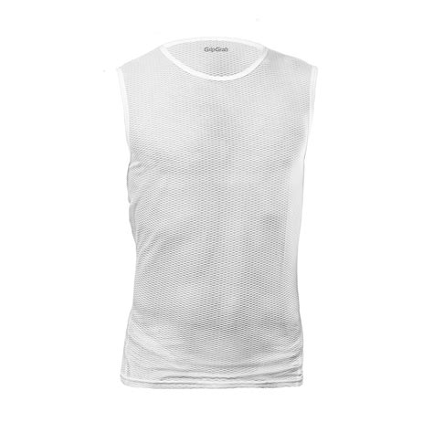 Gripgrab Ultralight Mesh Base Layer Without Sleeves White