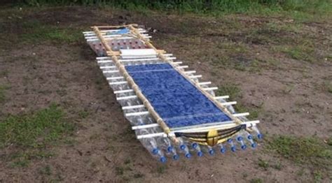 Плот своими руками для сплава по реке - из дерева, бутылок и бочек