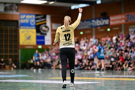 Eindrücke vom Waiblingen Spiel Buxtehuder SV Handball Bundesliga Frauen