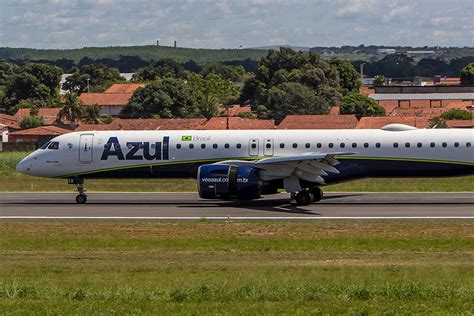 Azul Volta A Receber Um Novo Embraer E195 E2 Airway