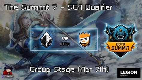 Live Th Dota Summit Sea Team Faceless Vs Happy Feet Game