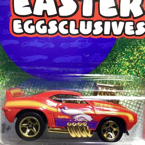 未使用に近いWalmart限定ホットウィール 69 シボレー カマロ Z28 イースター Hot Wheelsの落札情報詳細 ヤフオク落札価格検索 オークフリー