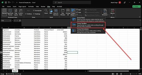 How To Freeze Multiple Rows In Excel