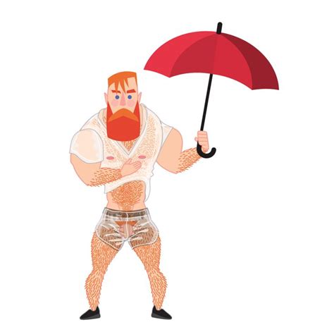 Adesivo Ivo Molhadinho de Ivo Caralhactus Colab Arte gay Arte de homens Ilustrações