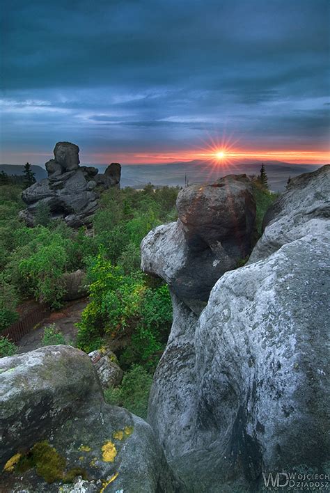 Sunset in stone land by WojciechDziadosz on DeviantArt