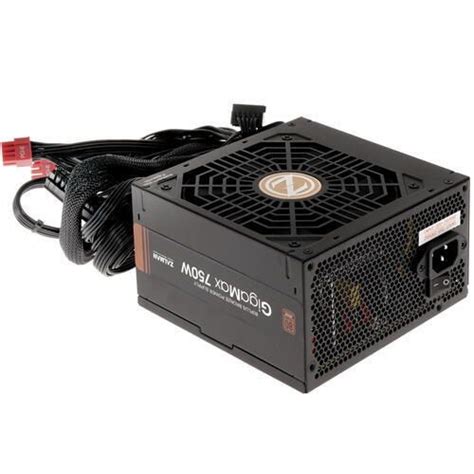 Блок питания ZALMAN GigaMax (GVII) 750W (ZM750-GVII) черный - купить с ...