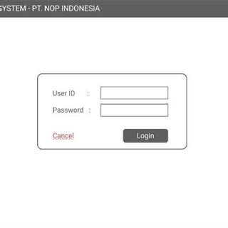 user interface  login  scientific diagram