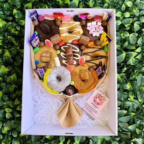 Chocolate And Caramel Donut Bouquet T Box Donut Delivery Canberra