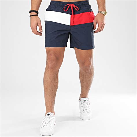 Tommy Hilfiger Short De Bain Medium Drawstring 1070 Bleu Marine