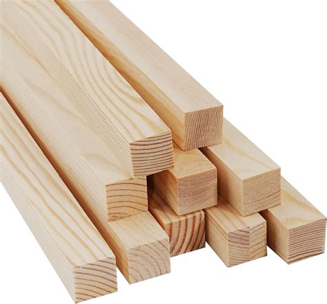 Amazon Lugailly Square Wood Dowels Wooden Dowel Rods For Crafting