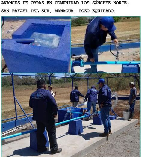 Enacal Ejecuta Proyecto De Agua En San Rafael Del Sur