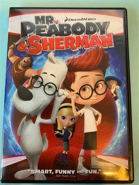 Mr Peabody And Sherman Dvd Label