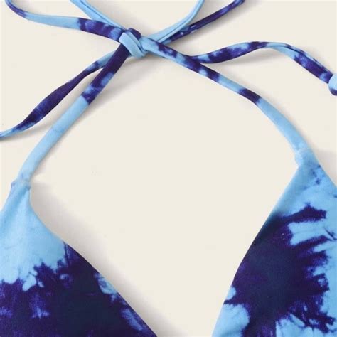 Swim Sexy Tiedye Halter Cheeky Bikini Poshmark