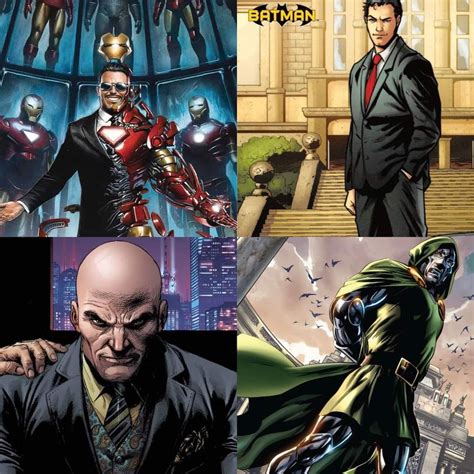 bruce wayne or lex luthor net worth