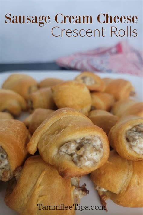 Sausage cream cheese crescent rolls – Artofit