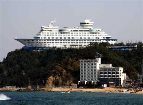 Sun Cruise Resort South Koreas Wacky Cruise Ship Attraction Photos