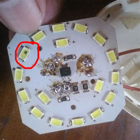 cara cek lampu led mati