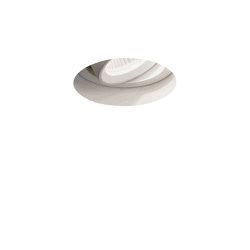 Trimless Round Adjustable Matt White Architonic