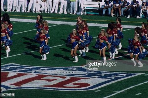 The Buffalo Bills Cheerleaders The Jills Cheer During Super Bowl