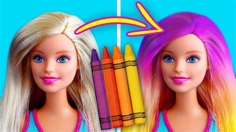 Barbie Doll Makeup DIY Miniature Crafts For Barbie Dollhouse Atelier