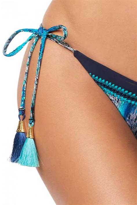 PYTHON MIX IT UP STRING TIE BIKINI By PILYQ Rio Bum