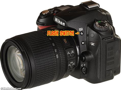 Nikon D90 Front Controls