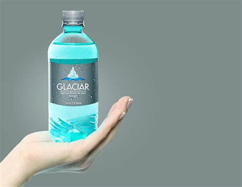 Glaciar Water Identity On Behance