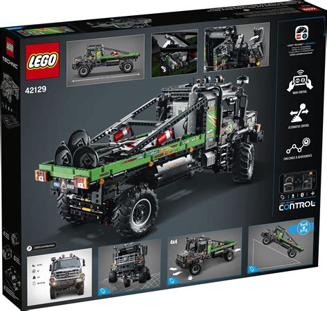 LEGO Technic 4x4 Mercedes Benz Zetros Trial Truck 42129 Building Kit