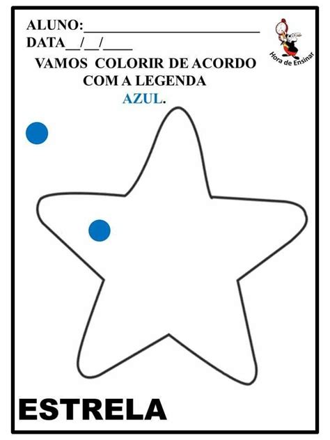 Atividades Cor Azul Educação Infantil - Atividade cor azul para educação infantil em 2025 | Atividades cor azul ...