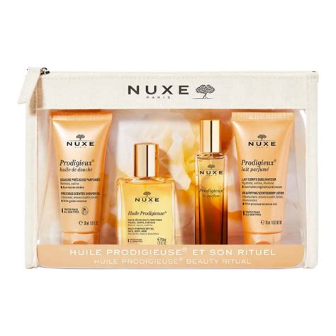 Trousse Prodigieuse De Nuxe Coffret Cadeau 4 Soins Iconiques