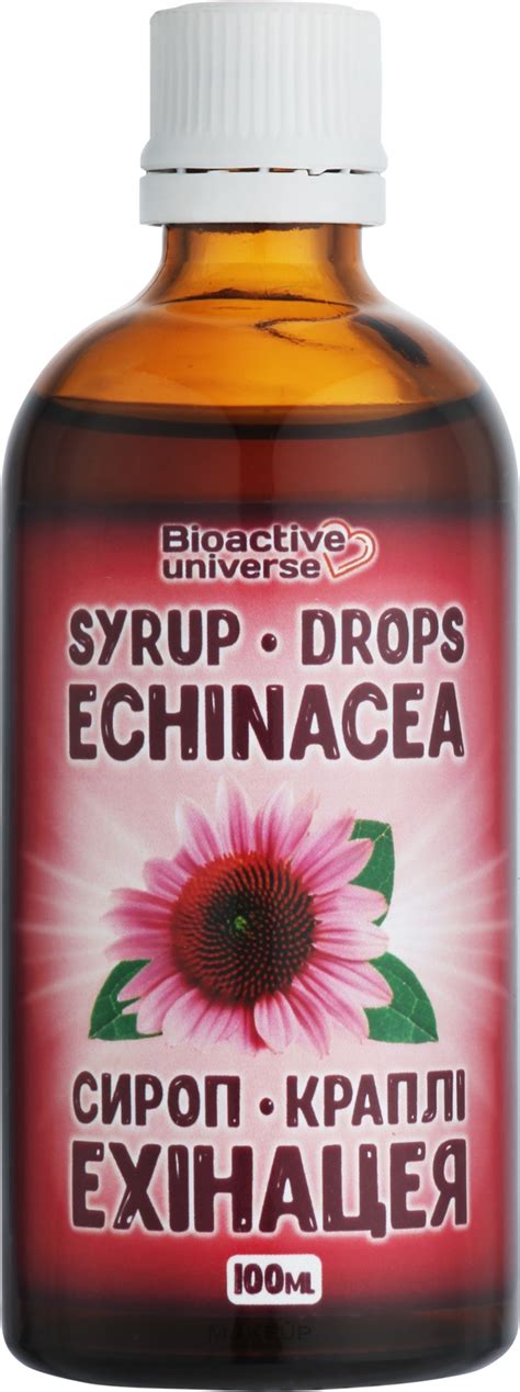Сироп-капли "Эхинацея", без сахара - Bioactive Universe Syrup-Drops ...