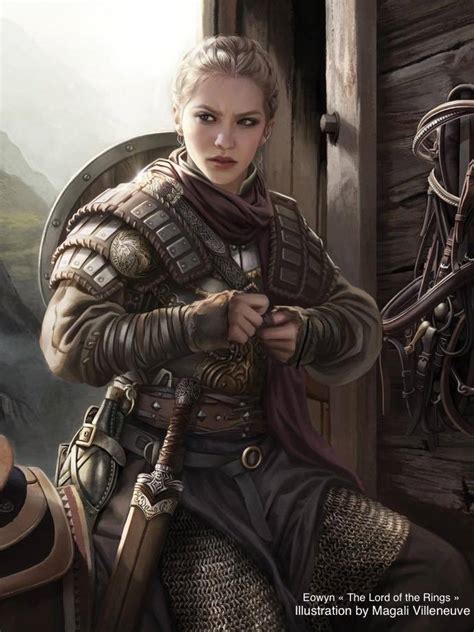 Eowyn The Lord Of The Rings By Magali Villeneuve