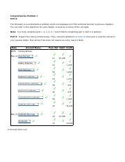 Comprehensive Problem 1 Part 9.pdf - Comprehensive Problem 1 Part 9 ... 