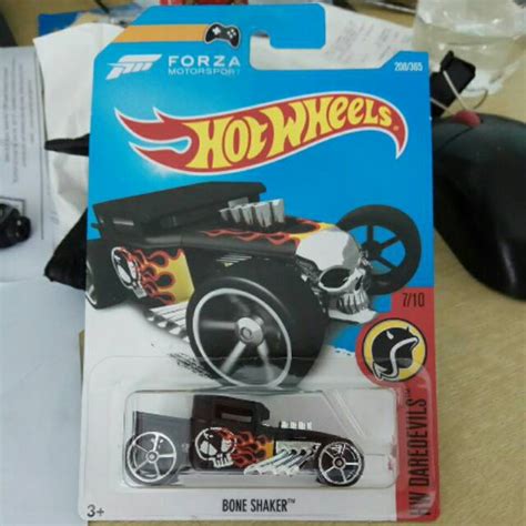 Jual Hot Wheels Bone Shaker Black Shopee Indonesia
