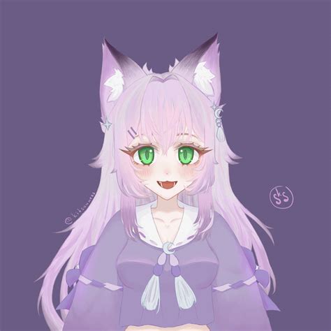 PngTuber model by kitsuuness on DeviantArt
