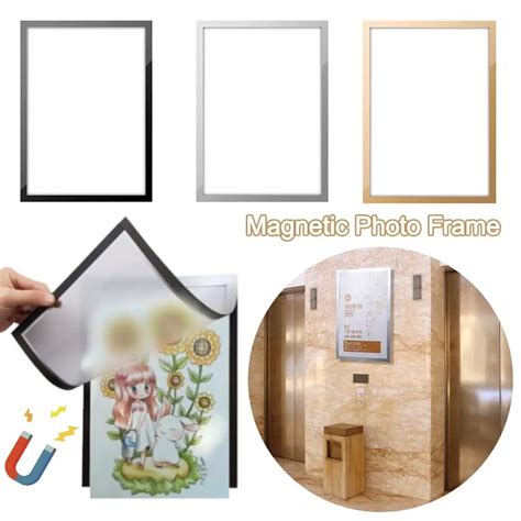 Самоклеящаяся магнитная фоторамка А3/А4 | AliExpress
