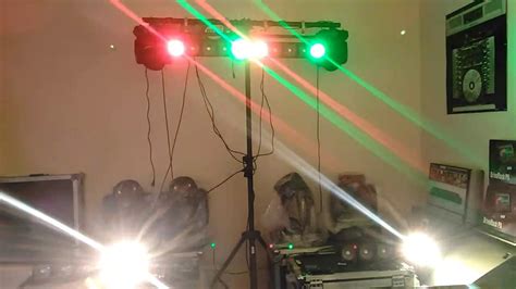 Led Blinders RGB & white Led. - YouTube