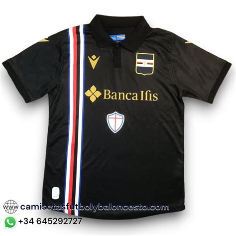 Camiseta Sampdoria 2023 2024 Alternativa Camisetas Futbol Y Baloncesto