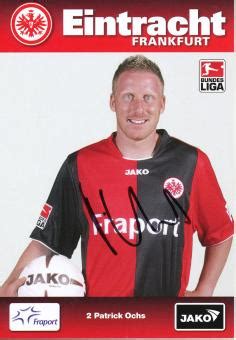 Kelocks Autogramme Patrick Ochs Eintracht Frankfurt Fu Ball