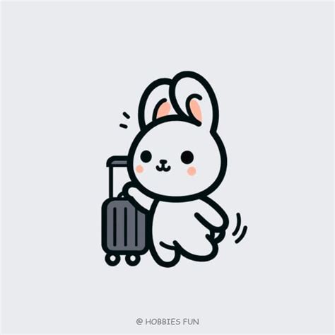 🐰 33 Easy Cute Bunny Drawing Ideas