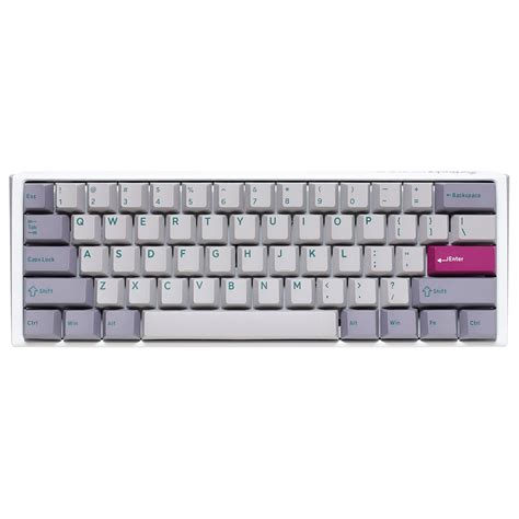 Buy Ducky One Mist Grey Mini Rgb Hot Swap Keyboard Mx Ergo Clear Dkon St Euspdmiwhhc