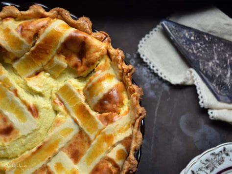 Lattice Topped Ricotta Easter Pie She Loves Biscotti