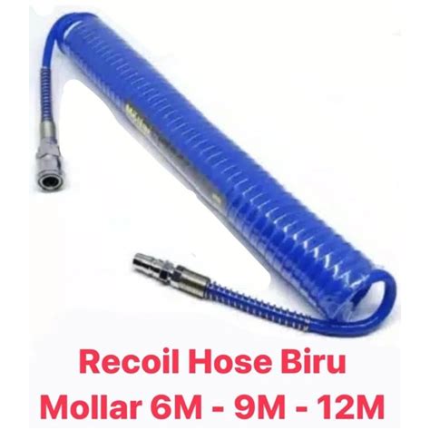 Jual Selang Recoil Hose Selang Angin Kompresor Spiral Mollar Shopee