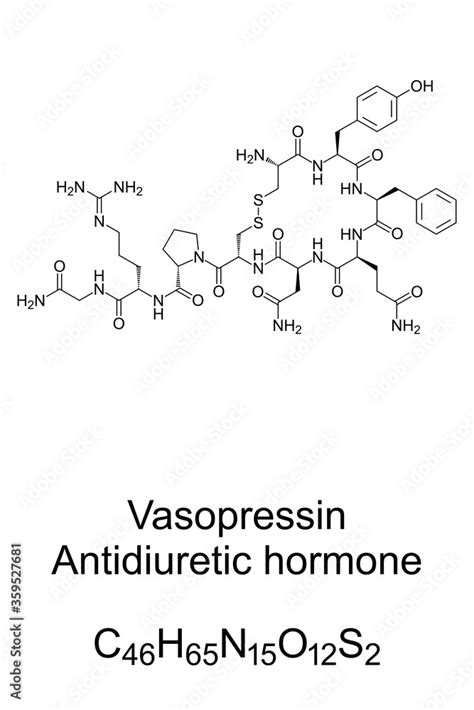 Vasopressin Structure