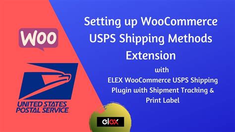 How To Set Up WooCommerce USPS Shipping Methods Extension YouTube